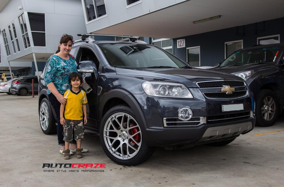 HOLDEN CAPTIVA M SPEC HYPER SILVER